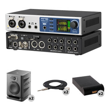 RME Fireface UCX II 40-Channel USB-B Audio/MIDI Interface with Mixing Kit
