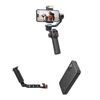 Hohem iSteady M6 Gimbal Kit with AI Sensor, Handle & Power Bank