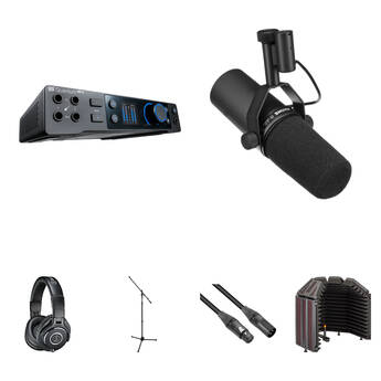PreSonus Quantum HD 2 USB-C Audio Interface with Voiceover Kit