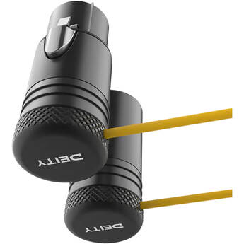 Deity Microphones XLR Link Low-Profile Cable with Right-Angle XLR Connectors (19.5")