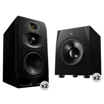 Adam Professional Audio The Bamberg Matched 2.2 System with 9" 3-Way Monitors and 15.5" Subwoofers