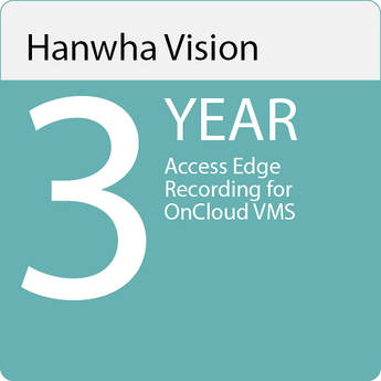 Hanwha Vision 3-Year Access Edge Recording for OnCloud VMS