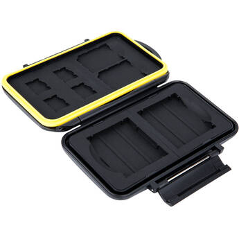 JJC MC-Series Memory Card Case for 2 CF, 2 SD & 4 microSD Cards