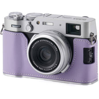 Tilta Leather Half Case for FUJIFILM X100VI Camera (Lavender)