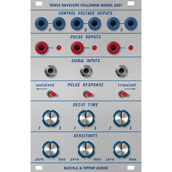 Tiptop Buchla Model 230t Triple Envelope Follower Eurorack Module (16 HP)