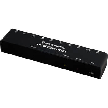 Erica Synths MIDI DISPATCH (THRU BOX II) 1x8 MIDI Splitter and Interface