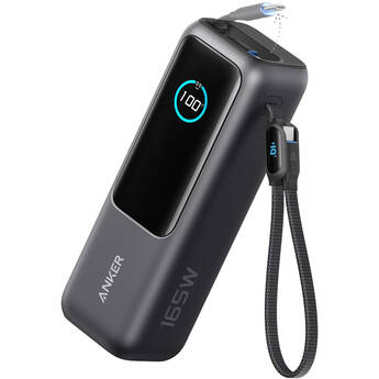 Anker A1695 165W USB-C Power Bank (25,000mAh, Space Black)