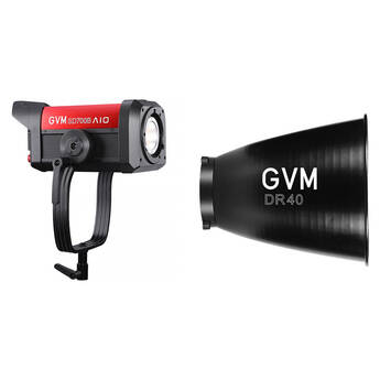 GVM SD700B-AIO Bi-Color LED Monolight (40° Standard Reflector Kit)