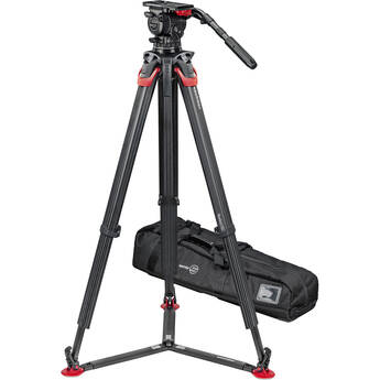Sachtler FSB 16T Mk II System with flowtech 100 GS Tripod and Ground Spreader