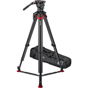 Sachtler aktiv 18T System with flowtech 100 GS and Ground Spreader