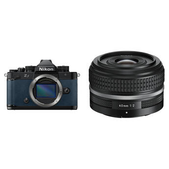 Nikon Zf Mirrorless Camera with 40mm f/2 Lens Kit (Blue)