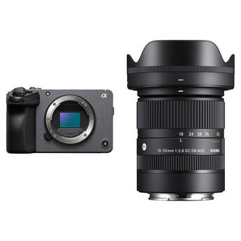 Sony FX30 Digital Cinema Camera Kit with 18-50mm Lens