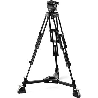 Vinten 3880-3 Aluminum EFP Tripod System with Versine 240 Fluid Head and Dolly