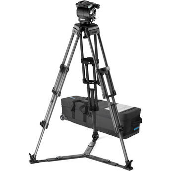 Vinten 3884-3 Carbon Fiber EFP Tripod System with Versine 240 Fluid Head and Ground Spreader