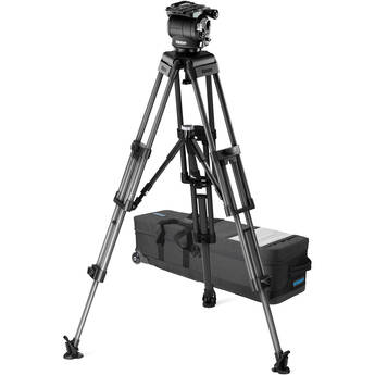 Vinten 3884-3 Carbon Fiber EFP Tripod System with Versine 240 Fluid Head and Mid-Level Spreader