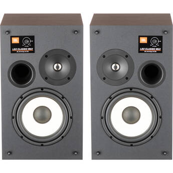 JBL L82 Classic MKII 8" 2-Way Bookshelf Speakers (Orange, Pair)