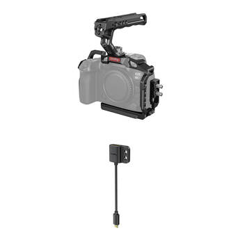 SmallRig Handheld Cage Kit with HDMI/Micro-HDMI Adapter Cable for Canon EOS R5/R6/R5 C