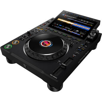 AlphaTheta CDJ-3000X High-Resolution Professional DJ Player (Pair, Black)