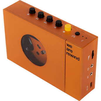 WE ARE REWIND WE-001 Serge Portable Bluetooth Cassette Player (Orange)