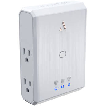 Austere III Series 4-Outlet Appliance Surge Protector (2500 Joules, Luxe White)
