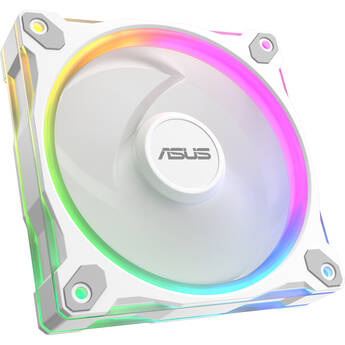 ASUS Prime MR120 ARGB Reverse Blade PWM Fan (White)