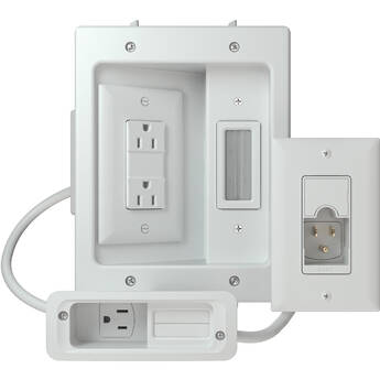 SANUS In-Wall Power and Cable Management Kit for Mounted TV and Soundbar