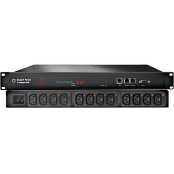 GUDE Systems 12-Fold Switched & Outlet-Metered Rack-Mountable PDU (Non-Locking)