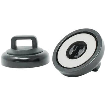 Rack-A-Tiers Magnetic Zip Tie Mount (Black, 10 lb Weight Capacity, 10-Pack)