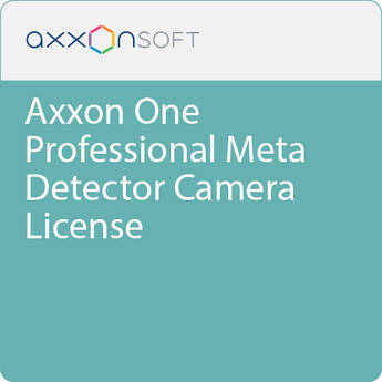 AxxonSoft Axxon One Professional Meta Detector Camera License