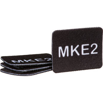 Viviana Lav Mic Patch for 8NP Bag and Sennheiser MKE2 (Black, 4-Pack)