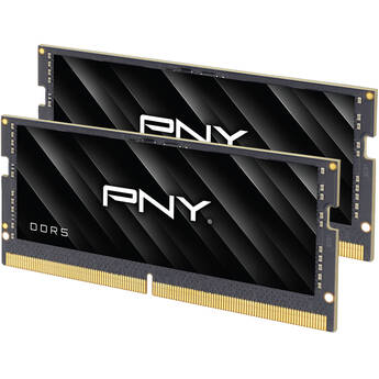 PNY 64GB Performance DDR5 5600 MHz SO-DIMM Memory Kit (2 x 32GB)