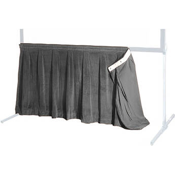 The Screen Works 48" Skirt for the 4'4"x6'4" E-Z Fold Projection Screen-Gray