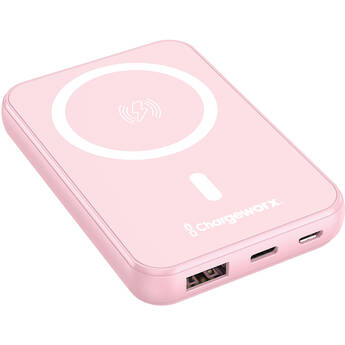 ChargeWorx MagSafe Power Bank (5000mAh, Pink)