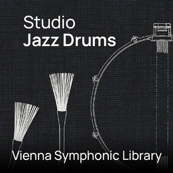 Vienna Symphonic Library Studio Jazz Drums Virtual Instrument Plug-In