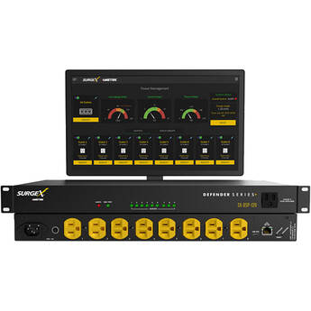 SURGEX Defender Series+ SX-DSP-129 Rackmount 9-Outlet Surge Protector