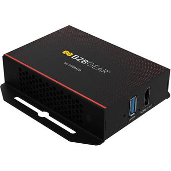 BZBGEAR BG-STREAM-D IP/UVC to HDMI 2.0 PoE Decoder (Dante AV-H Ready)