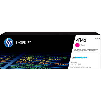 HP 414X High-Yield Magenta LaserJet Toner Cartridge