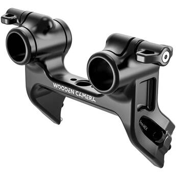Wooden Camera Cage Mount Top Dual-Rod Clamp for Sony Rialto Mini