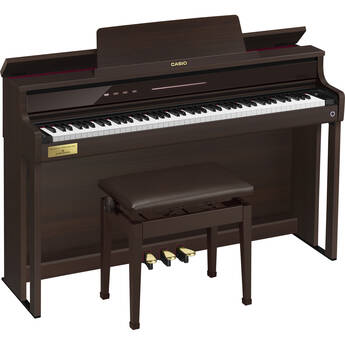 Casio Celviano AP-750 88-Key Console-Style Digital Piano with Bench (Rosewood)
