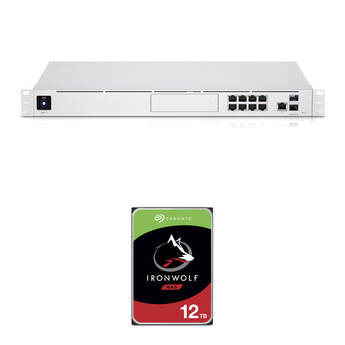 Ubiquiti 12TB UniFi Dream Machine Pro & IronWolf Drive Kit