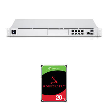 Ubiquiti 20TB UniFi Dream Machine Pro & IronWolf Pro Drive Kit