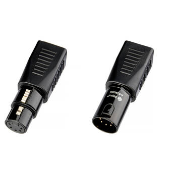 Kopul 5-Pin XLR Male and Female to RJ45 Adapter Kit