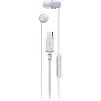 Sony IER-EX15C USB-C Wired In-Ear Headphones (White)