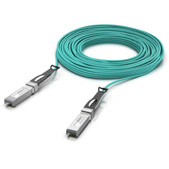 Ubiquiti UniFi 25G SFP28 Long-Range Direct Attach Cable (Aqua, 98.4')