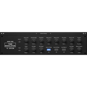 Rave Generation Time Modulator Audio Effect Plug-In