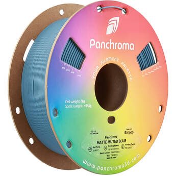 Polymaker Panchroma Matte PLA Filament (1kg, Muted Blue)