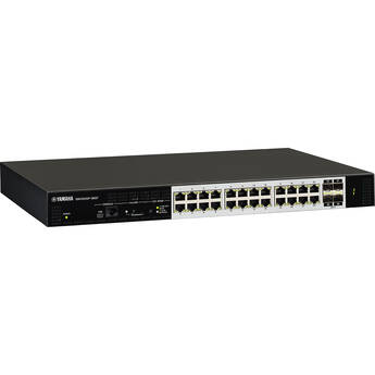 Yamaha SWX2310P-28GT L2 Intelligent Switch with 24 Ports, Dante, and PoE