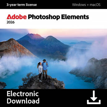Adobe Photoshop Elements 2026 (3-Year License, Download)