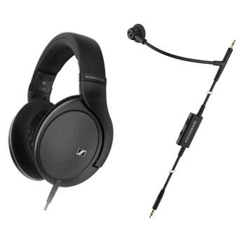 Sennheiser HD 550 Over-Ear Open-Back Headphones Kit with Boom Microphone