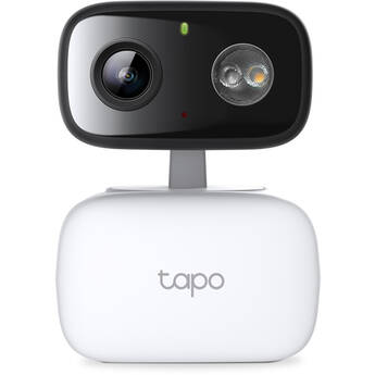 TP-Link Tapo C206 1080p Outdoor Pan & Tilt Wi-Fi Security Camera with Night Vision & Spotlights (White)